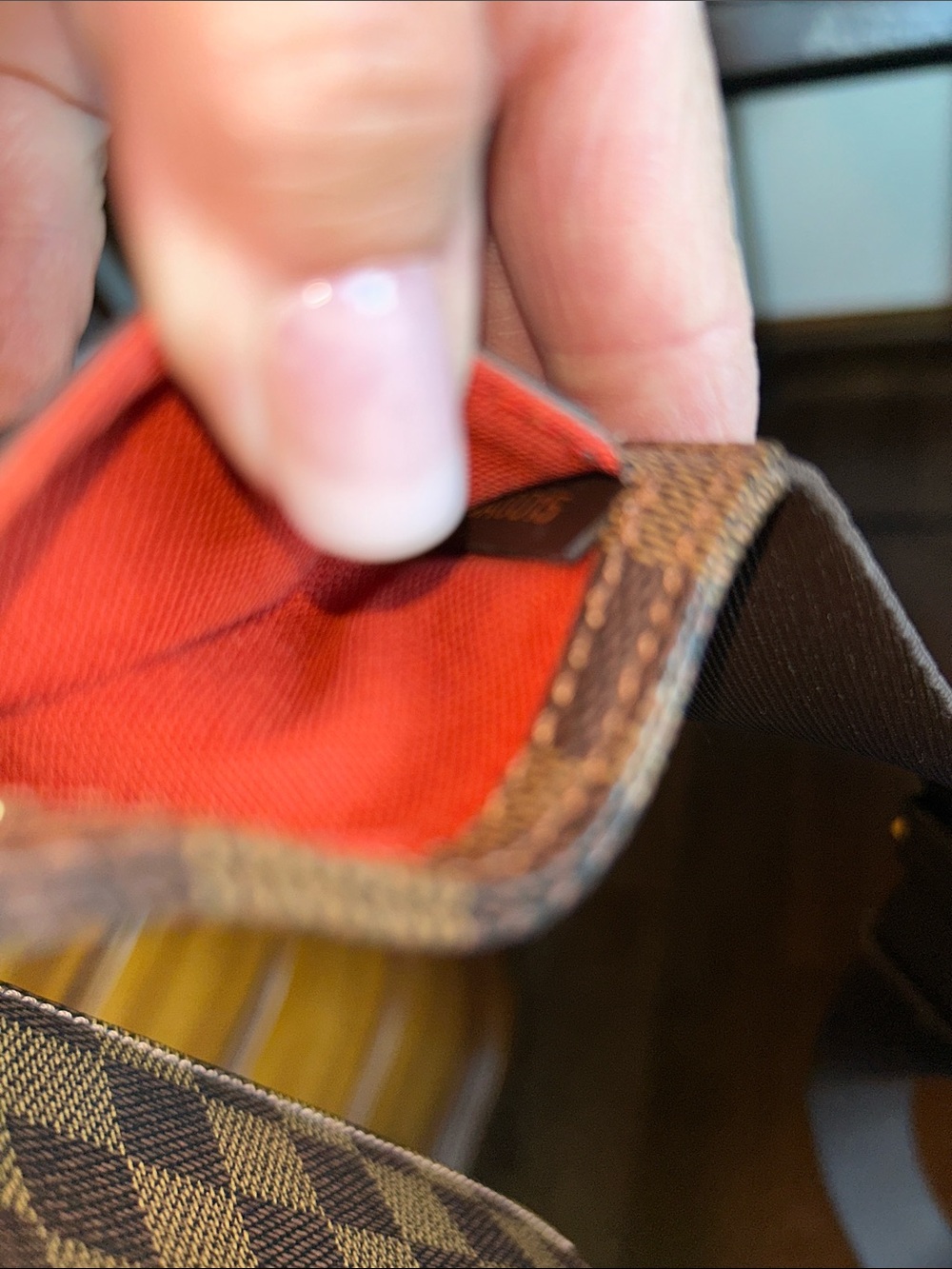 Louis Vuitton Damier Ebene Brown Belt Bag - Picture 11 of 12